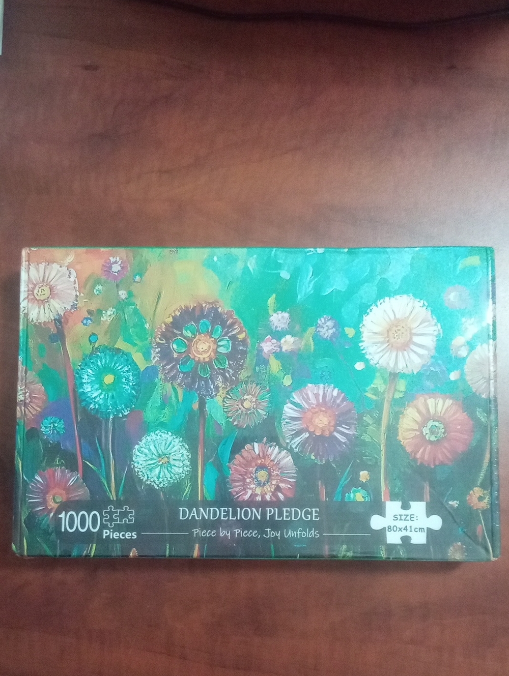 Dandelion Pledge 1000-Piece Jigsaw Puzzle Game Night New Sealed Bix